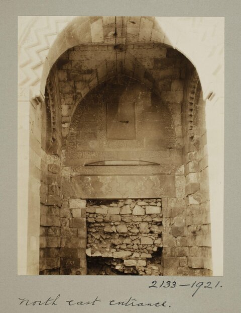 Blocked Northeast Entrance of Old Stone Building