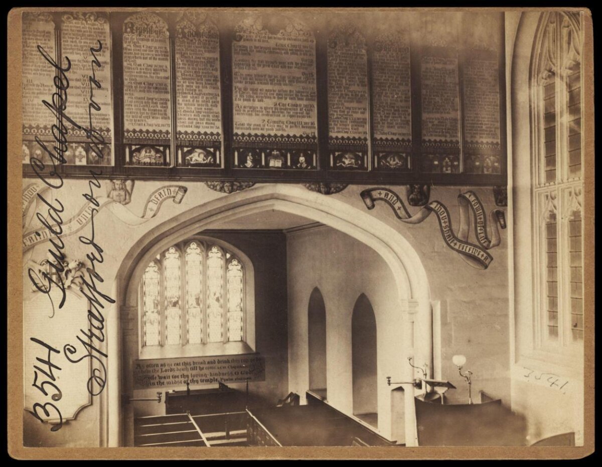 Guild Chapel Interior, Stratford-on-Avon