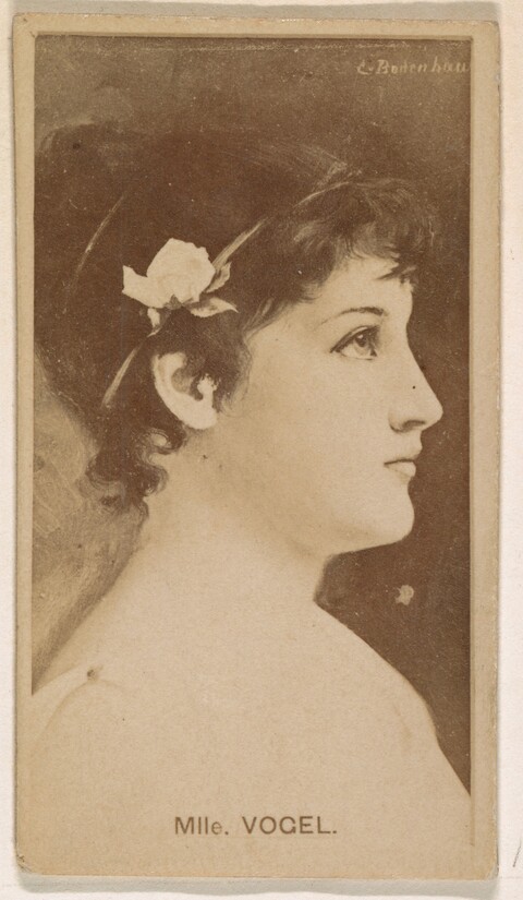 Portrait of Mlle. Vogel