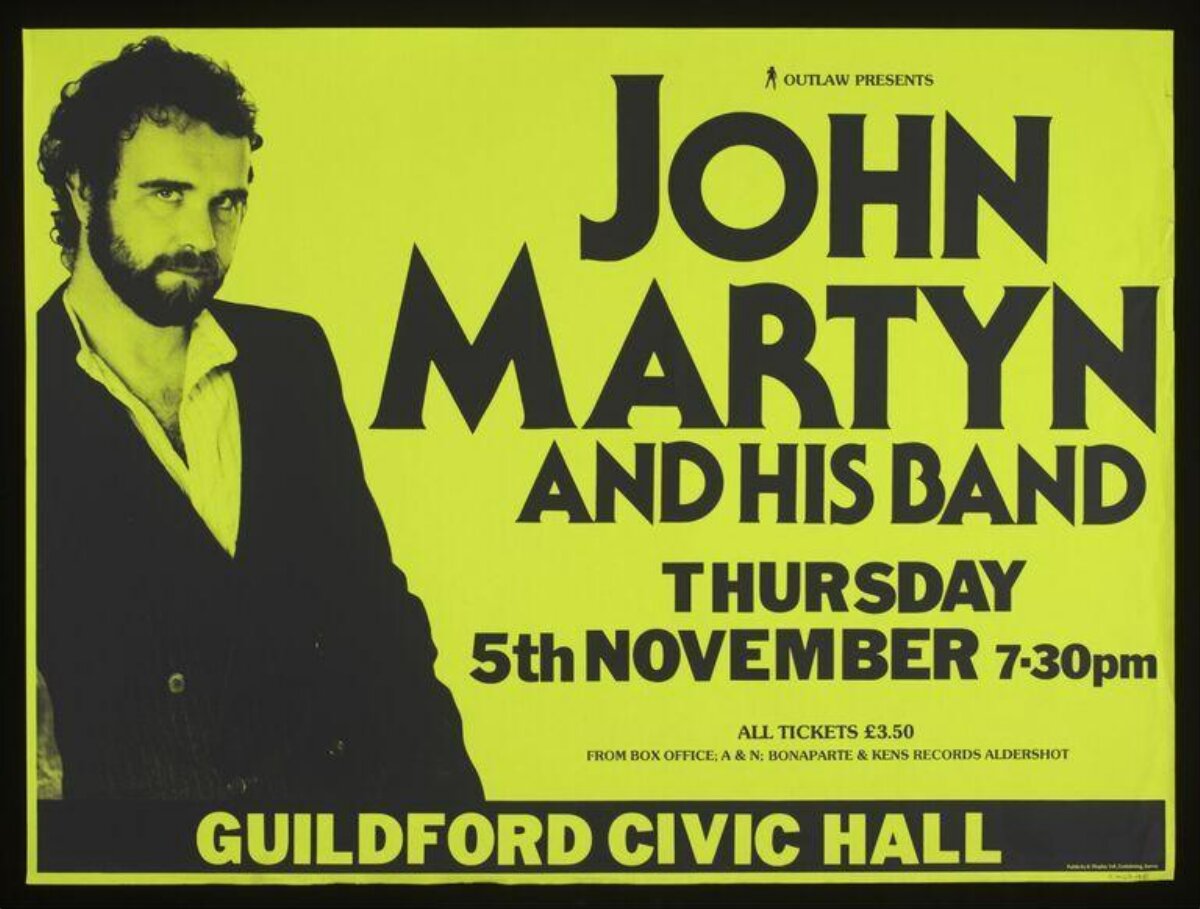 John Martyn Concert Poster