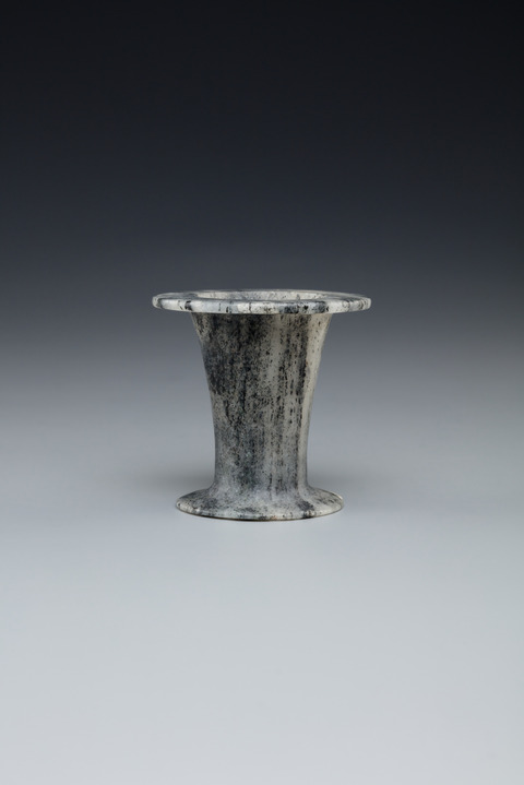 Ancient Black-and-White Marble Vase