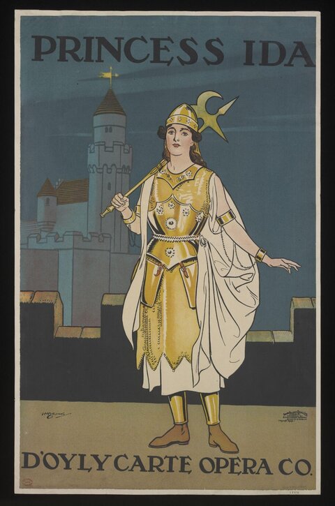 Princess Ida Opera Promotional Poster
