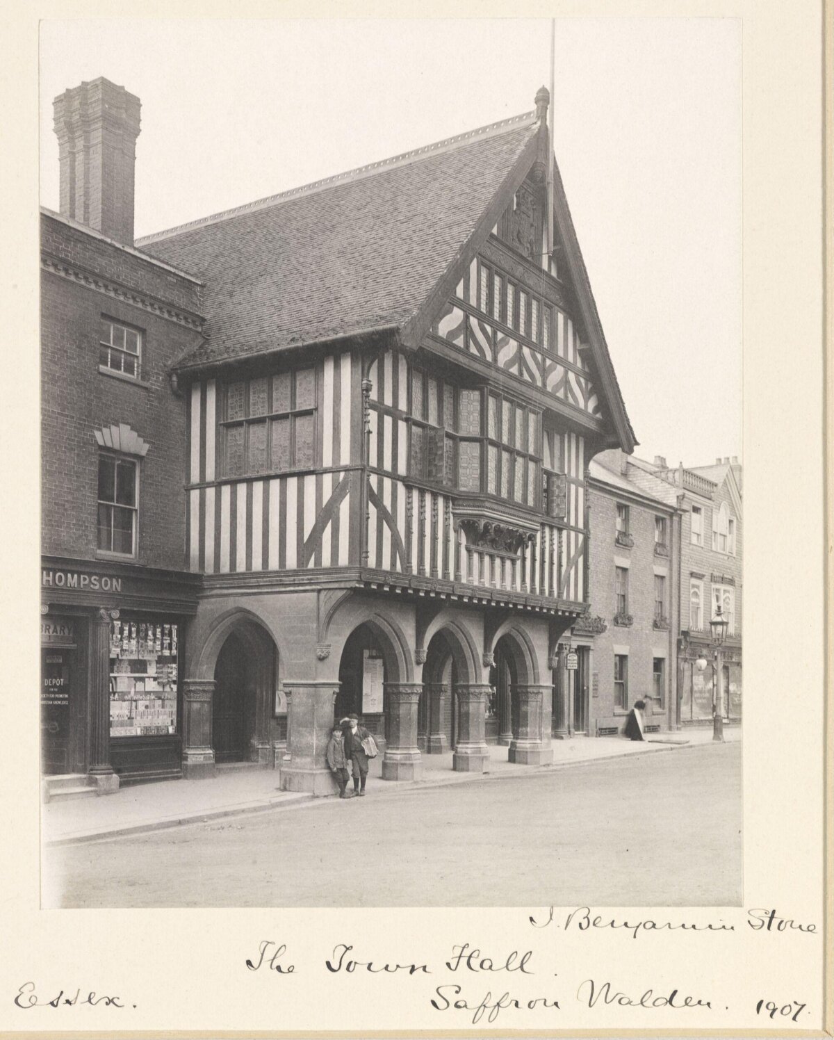 1907 Saffron Walden Town Hall