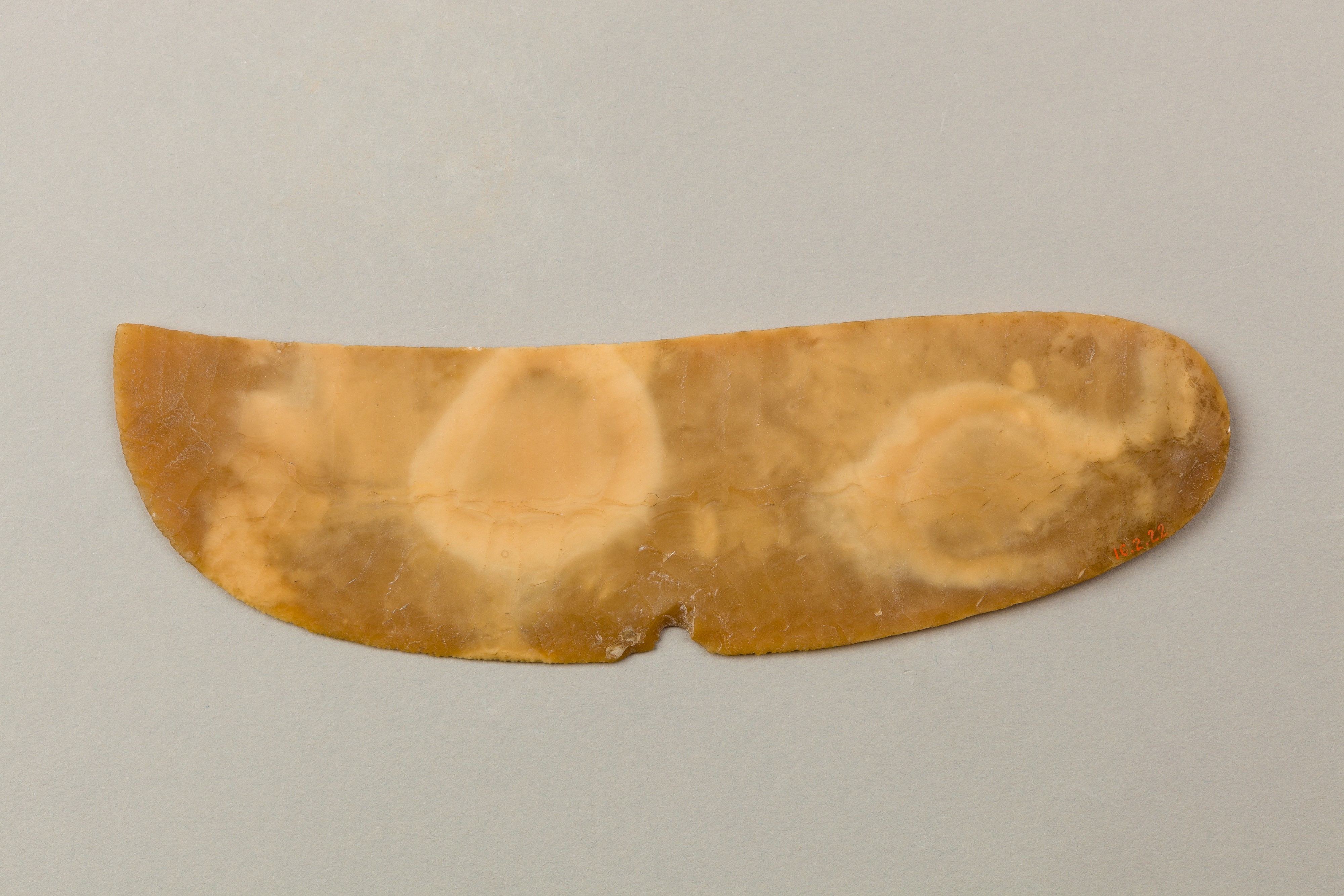 Ancient Crescent Stone Knife