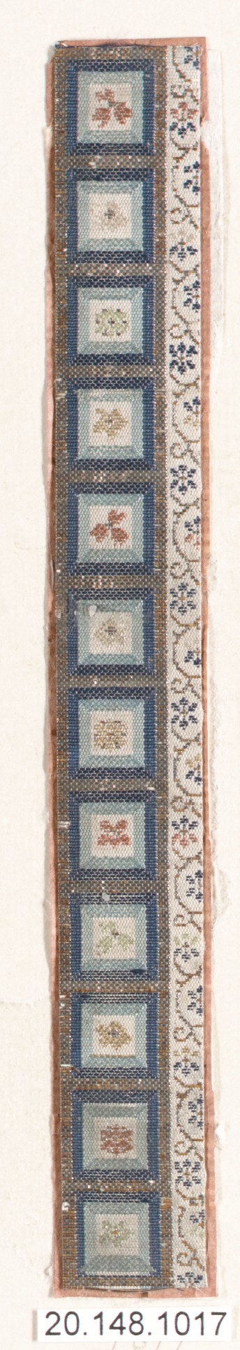 Antique Woven Textile Border Sample