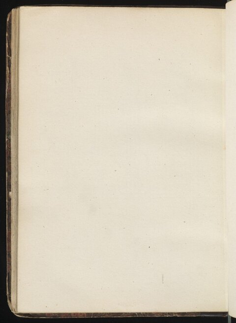 Blank Page of Old Open Book