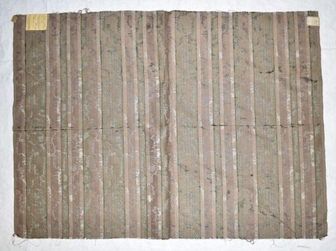 Vintage Striped Textile Sample