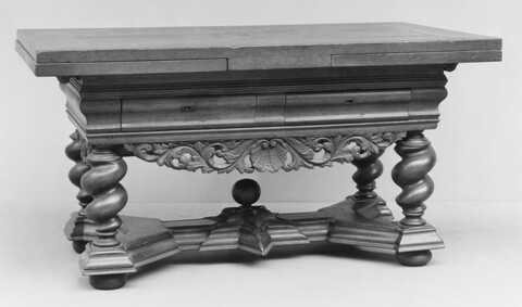 Carved Antique Wooden Table