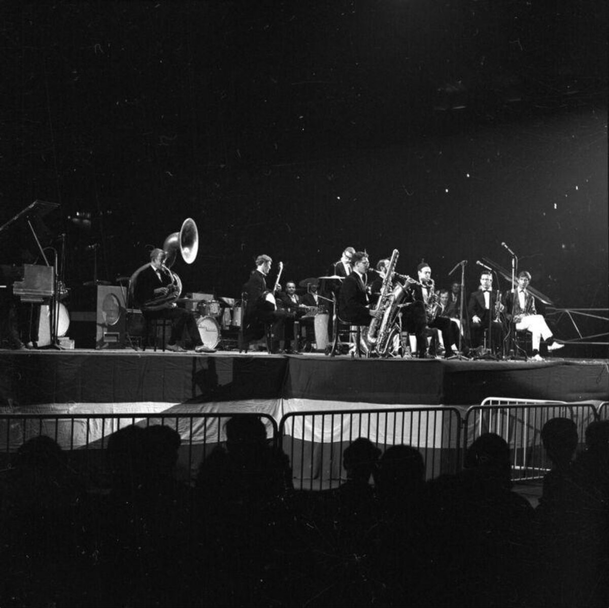 Big Band Orchestra Stage Performance