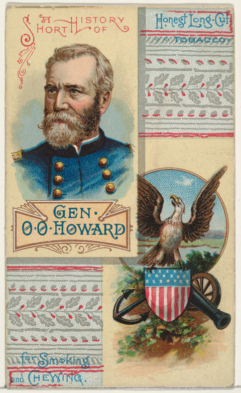 Vintage Gen O.O. Howard Tobacco Ad Card