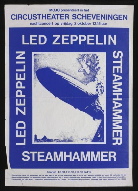 Led Zeppelin Concert Poster