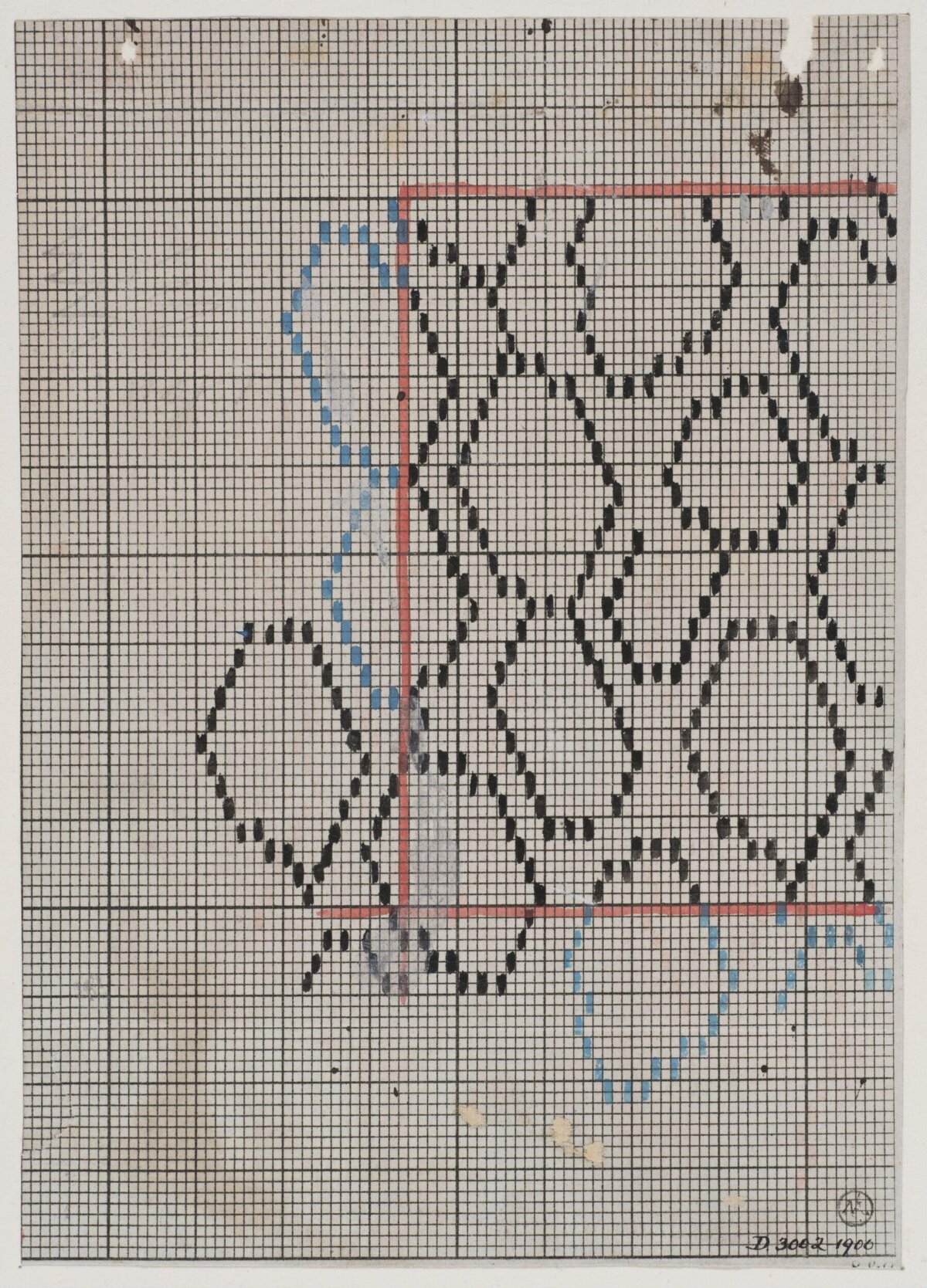 Hand Drawn Cross Stitch Pattern