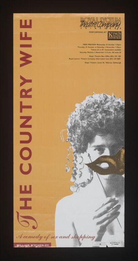 The Country Wife Theatre Poster