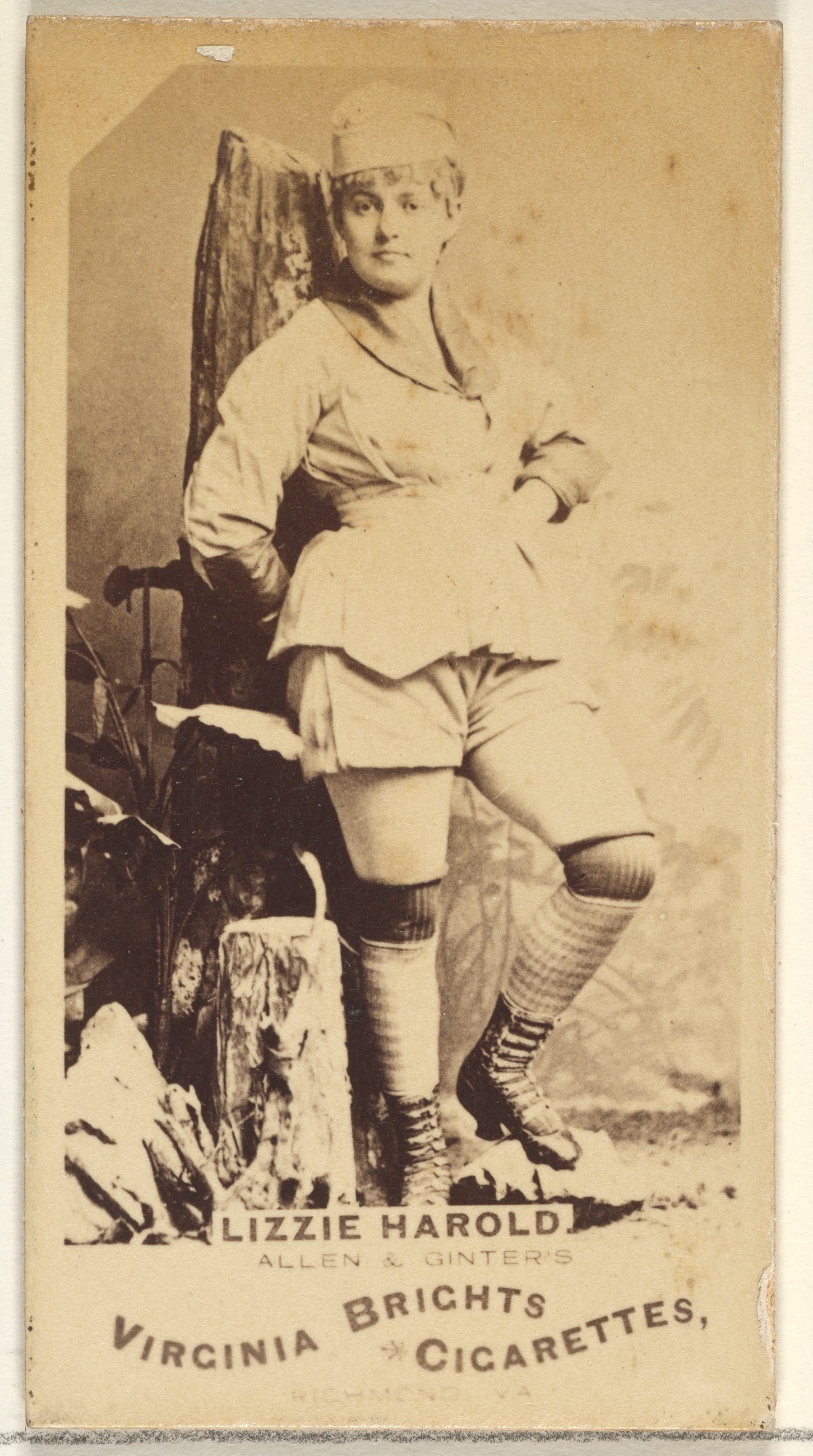 Lizzie Harold Virginia Cigarette Card