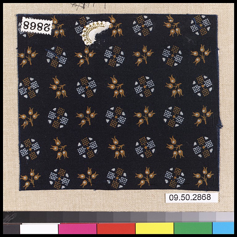 Vintage Patterned Textile Swatch