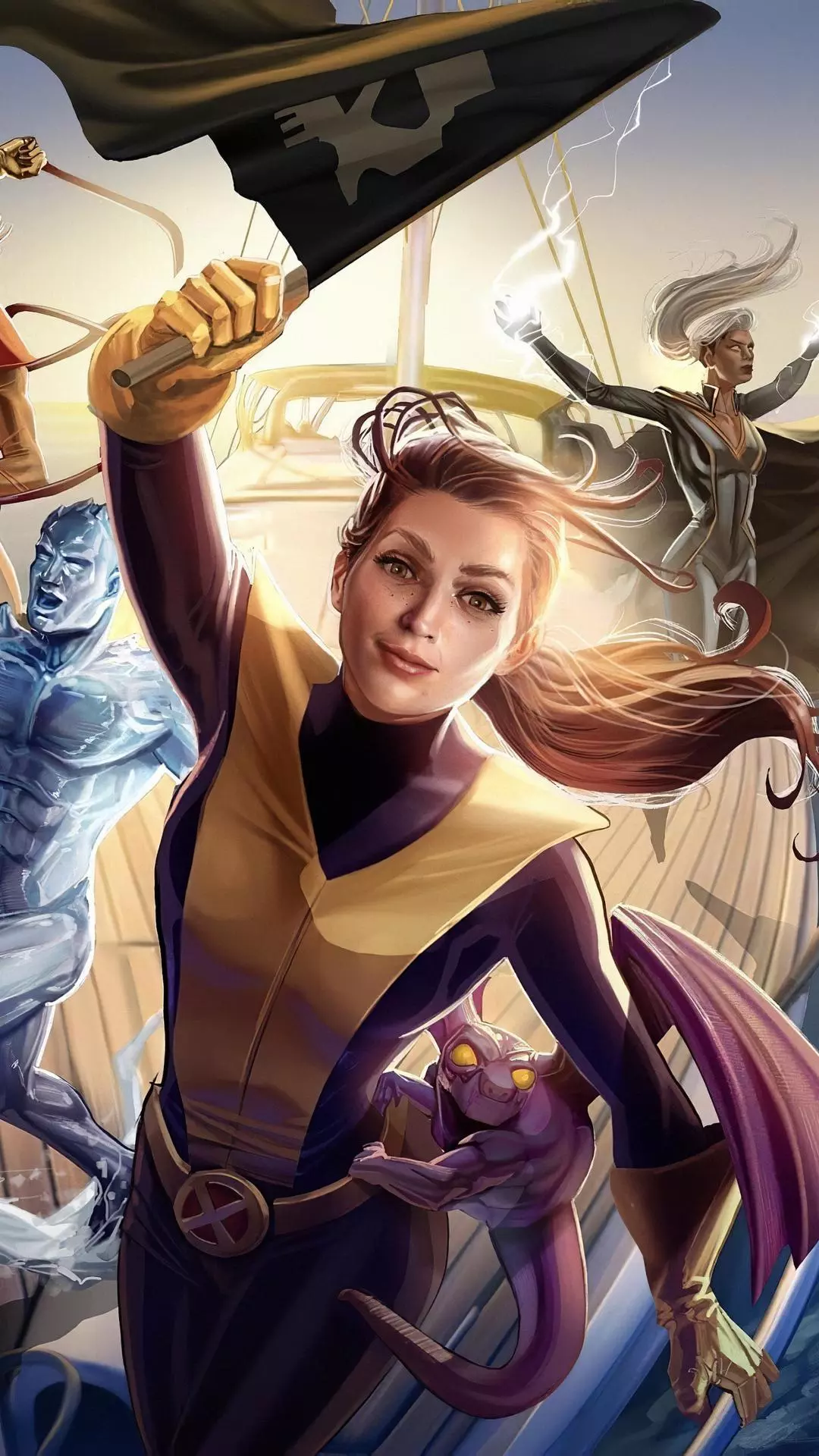 Kitty Pryde Leading X-Men Mutants