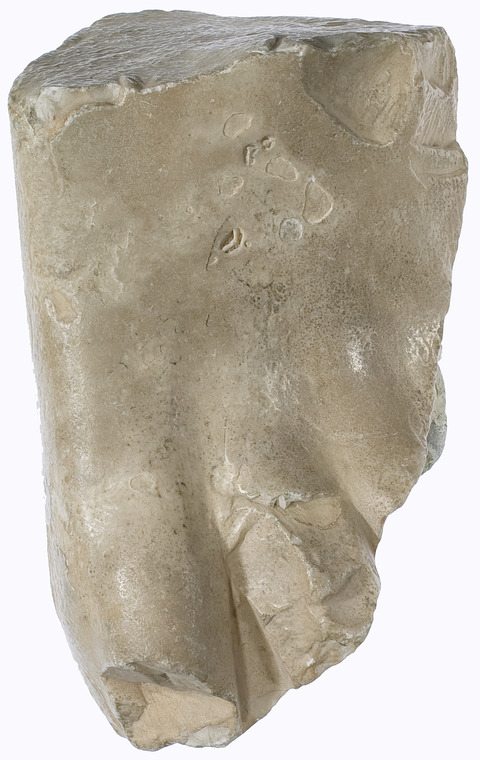 Broken Stone Sculpture Fragment