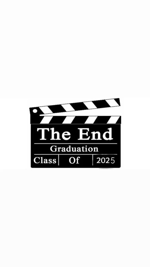 Class of 2025 Graduation Clapperboard