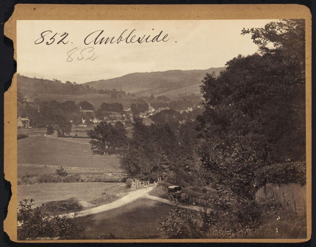 Vintage Ambleside Landscape View