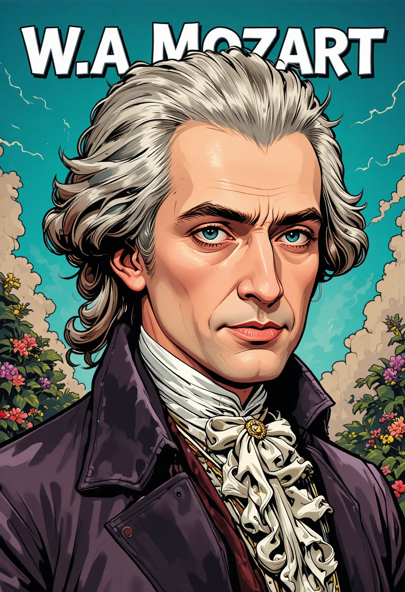Portrait of W.A. Mozart
