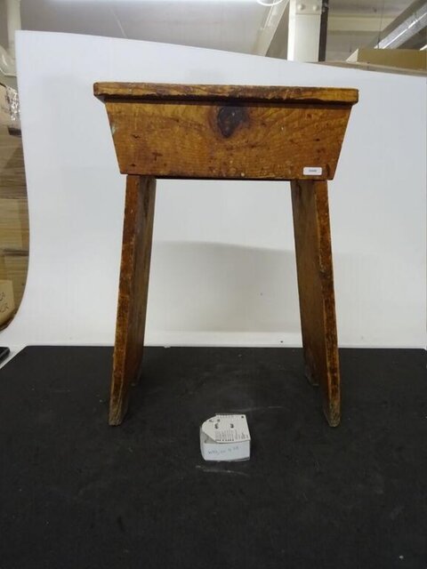 Vintage Old Wooden Stool