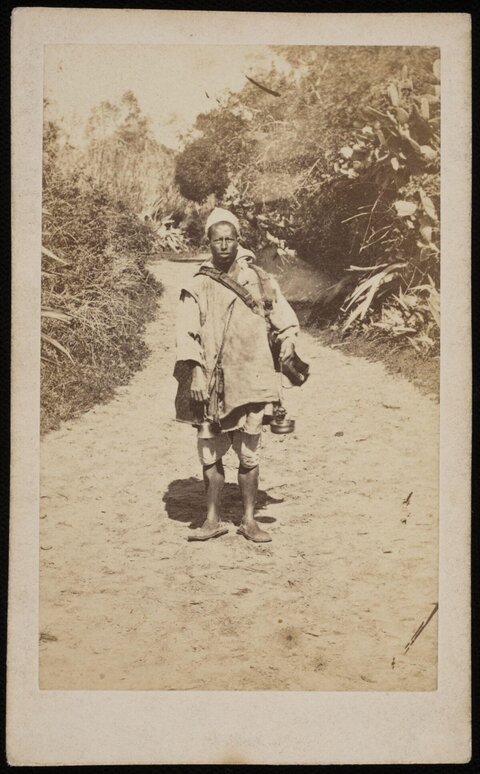 Vintage Portrait of a Wandering Dervish