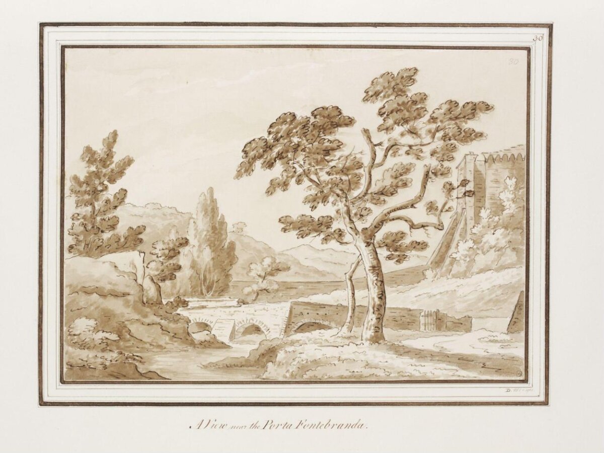 Landscape View Near Porta Fontebranda