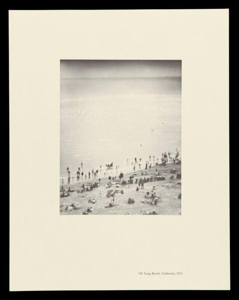 1911 Long Beach California Beach Scene