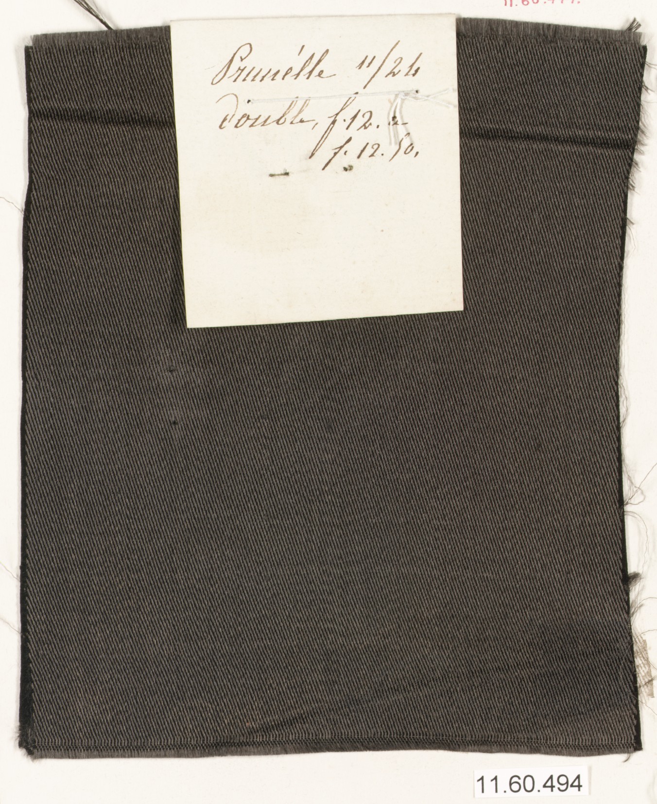 Antique Dark Fabric Sample Swatch