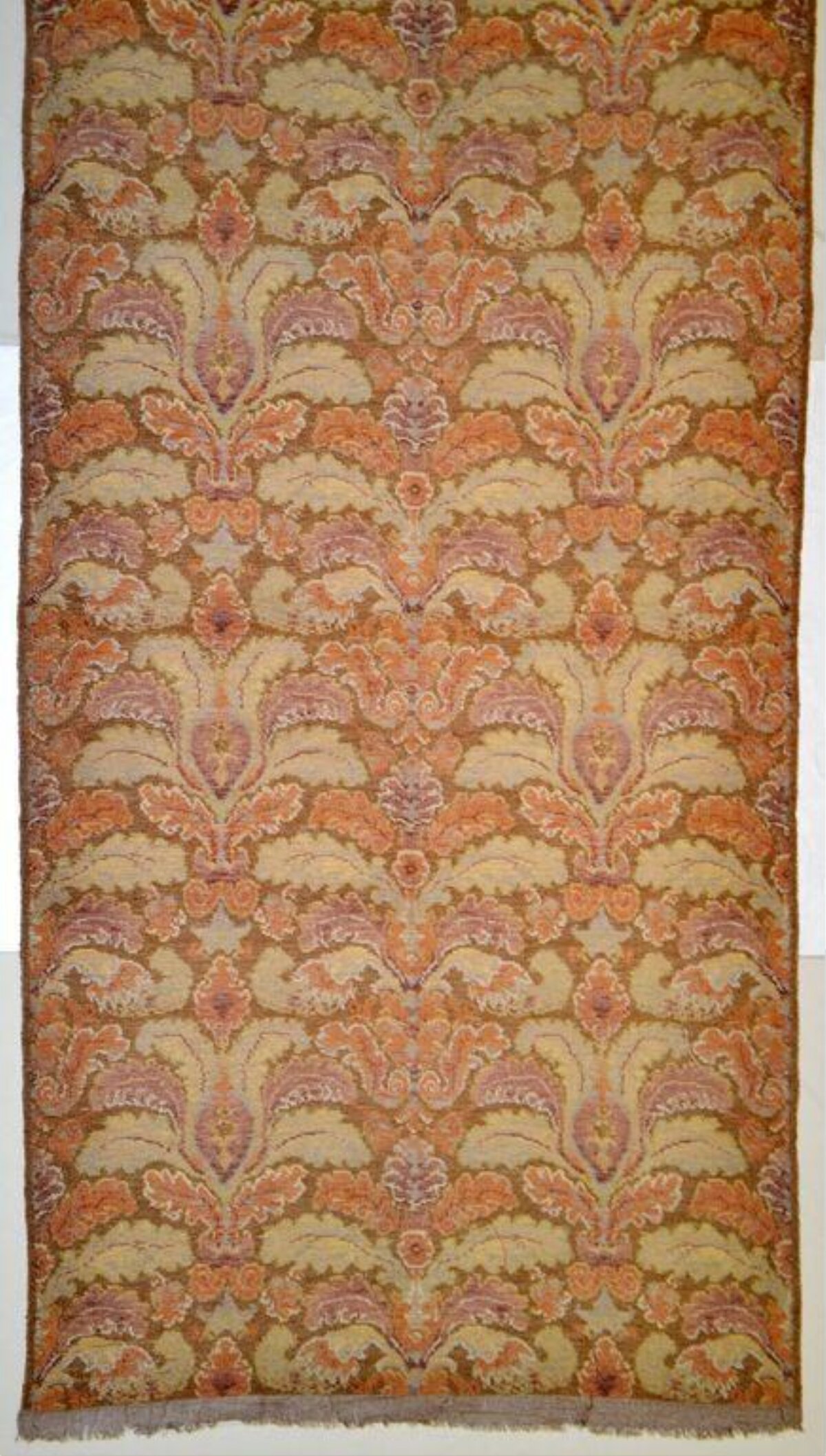 Vintage Floral Pattern Woven Rug