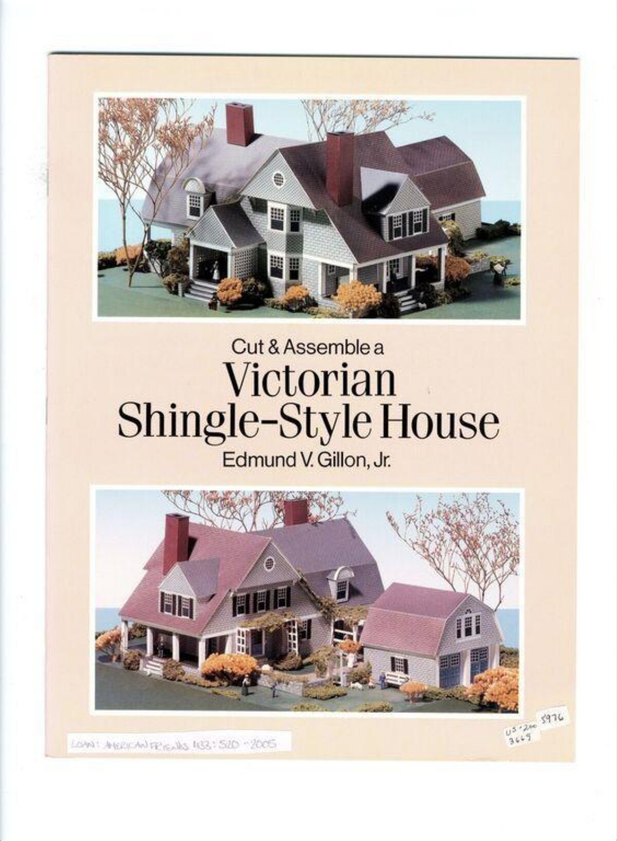 Victorian Shingle-Style House Book Cover