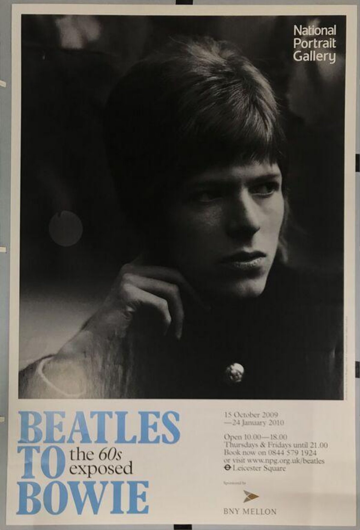 Beatles to Bowie Exhibition Poster