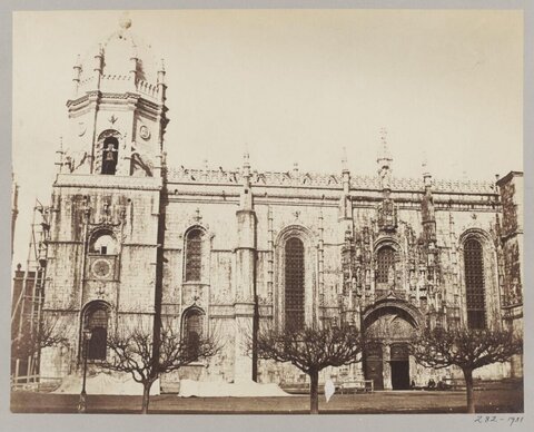 Sepia Photo of Historic Gothic Church