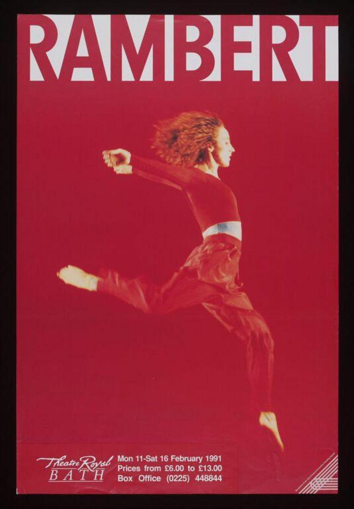 Rambert Dance Performance Poster