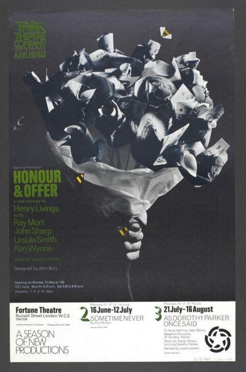 London Fortune Theatre New Production Poster