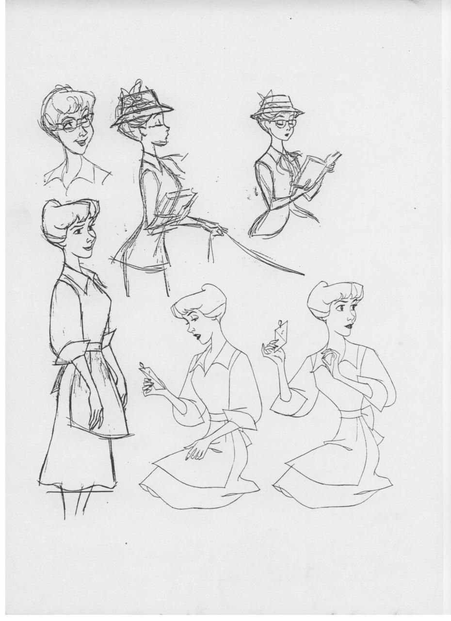 Female Character Concept Sketches