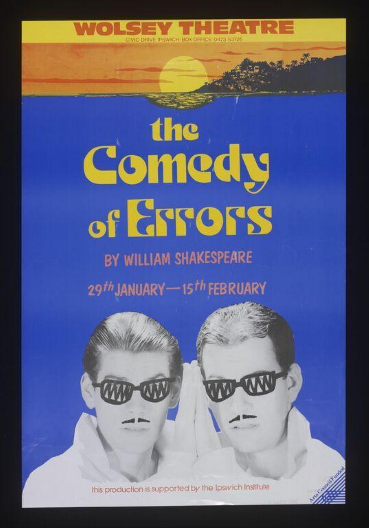 The Comedy of Errors Theatre Poster