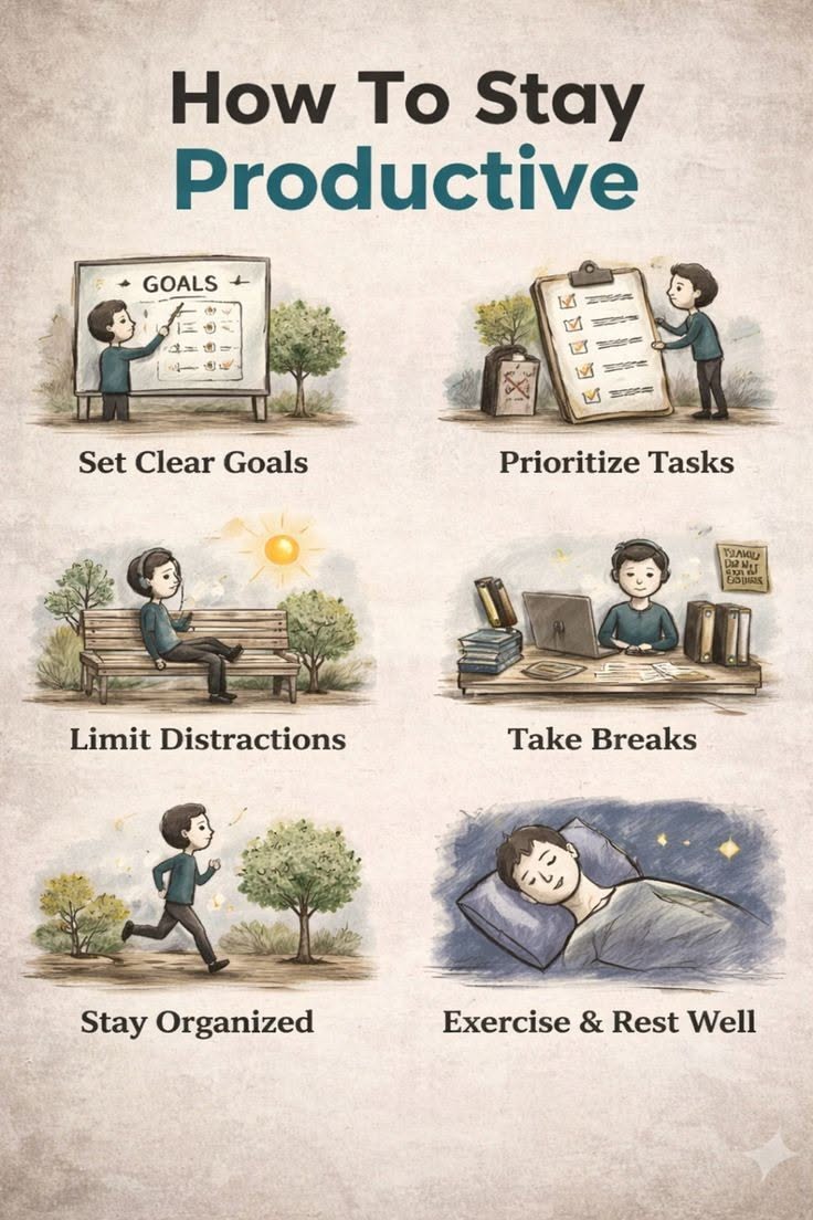 How To Stay Productive