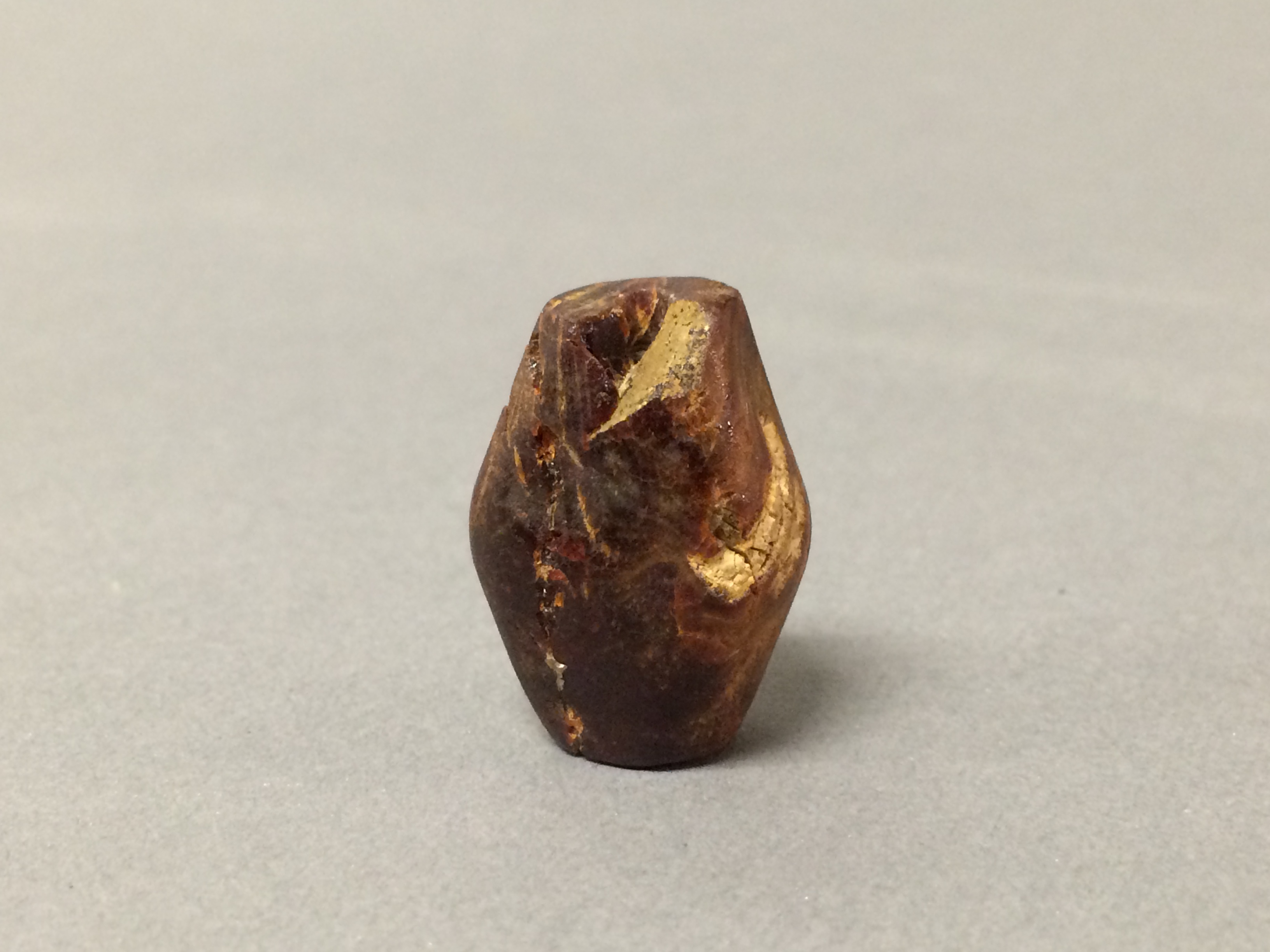 Brown Polished Amber Stone