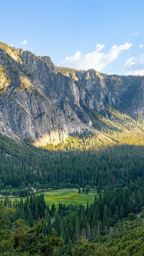 Rocky Mountain Valley Landscape
