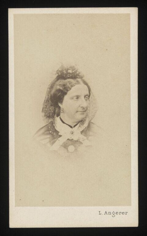 Vintage Portrait of 19th Century Woman