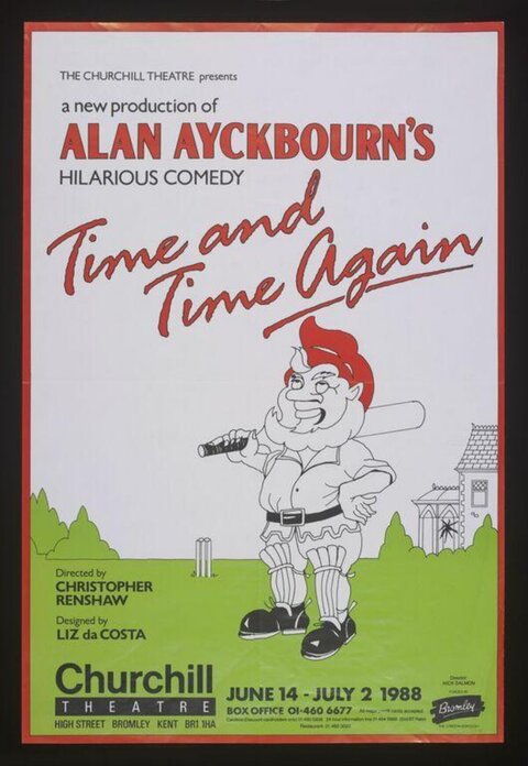 1988 Time and Time Again Theatre Poster