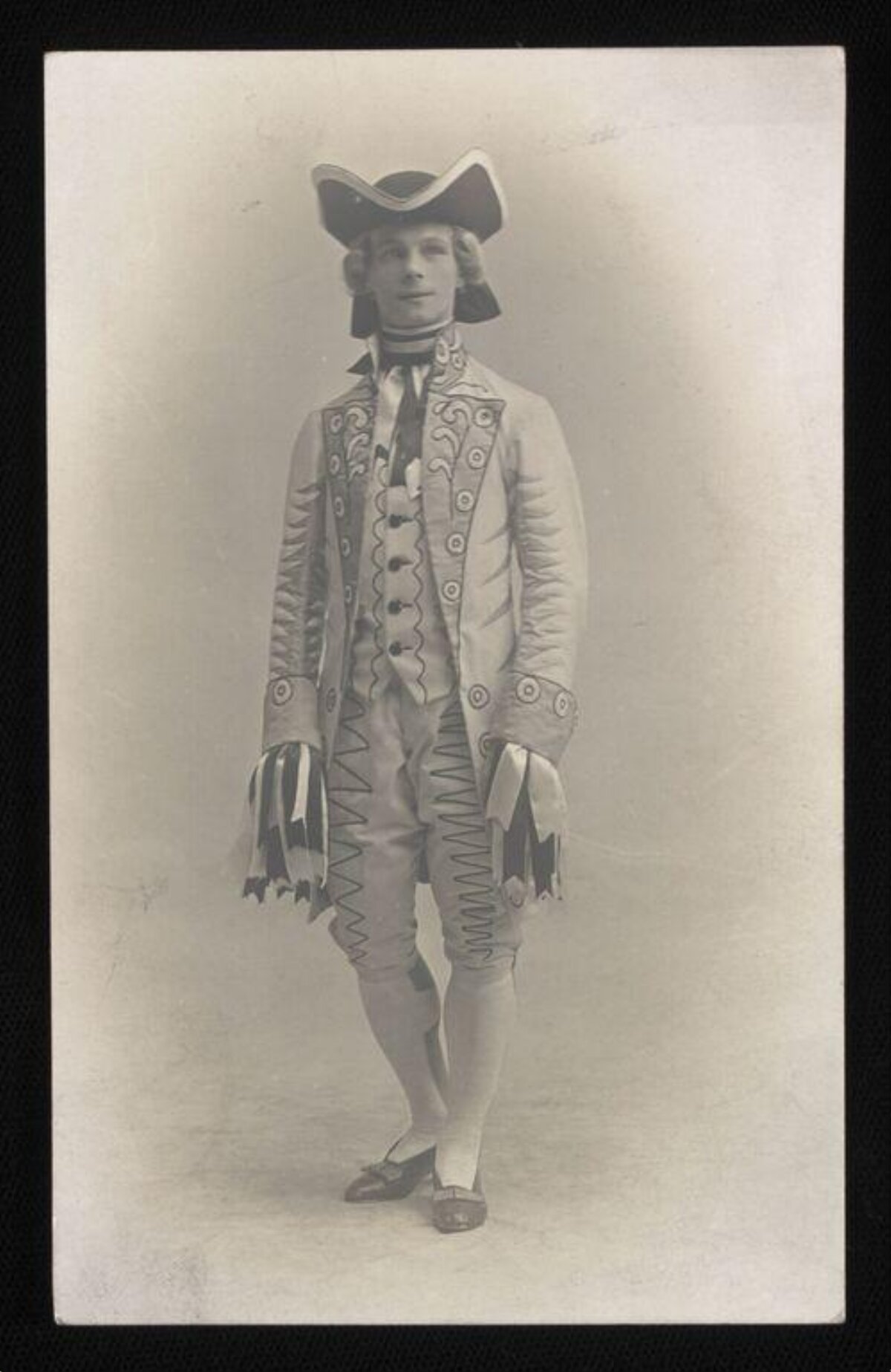 Vintage Portrait of Man in Historical Costume
