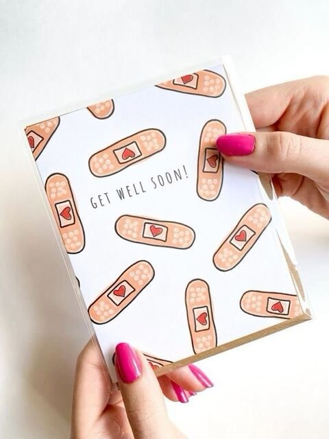 Get Well Soon Greeting Card