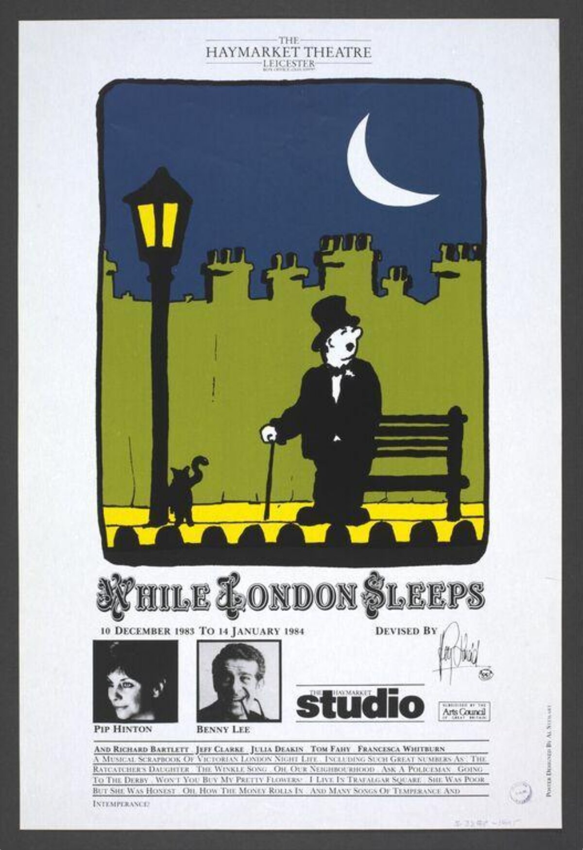 While London Sleeps Theatre Poster