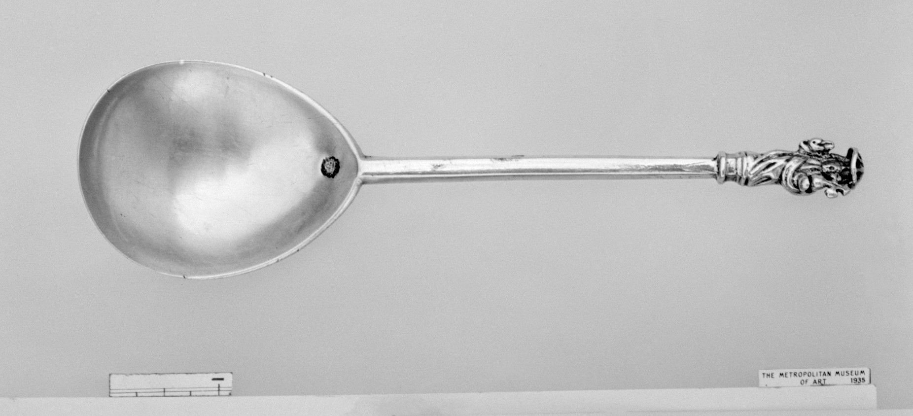 Antique Silver Serving Spoon