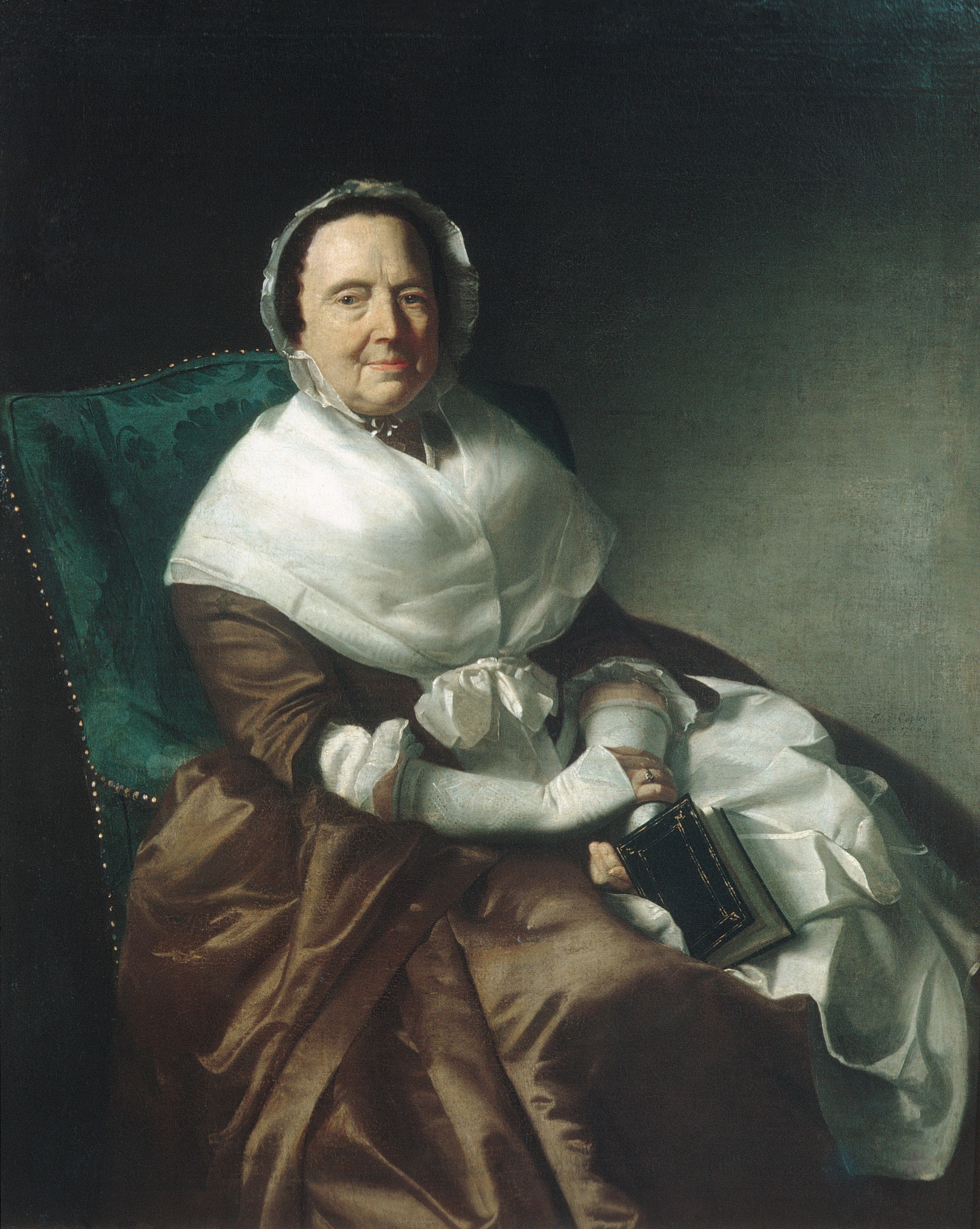 Portrait of a Seated Elderly Woman