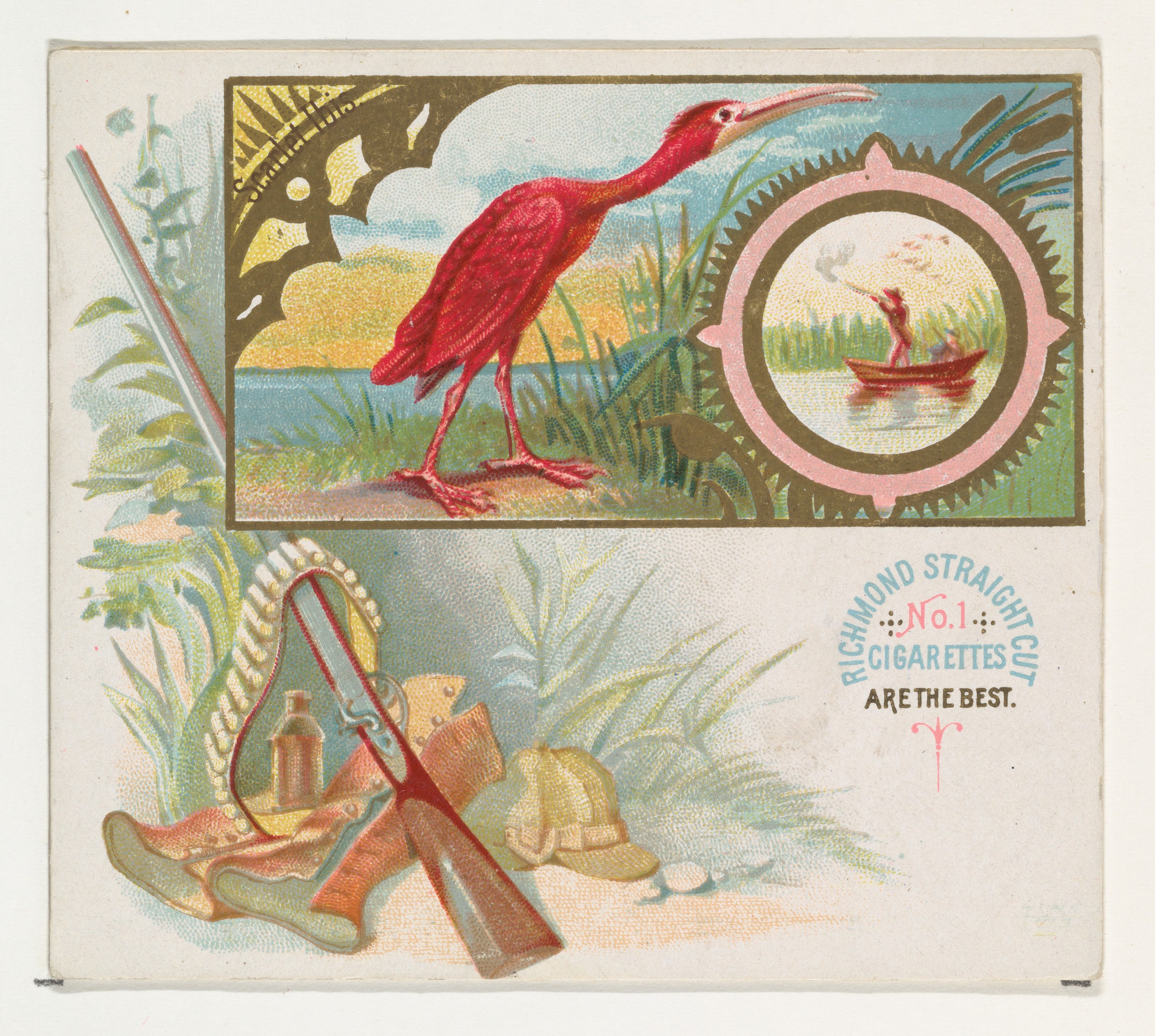 Vintage Cigarette Advertisement Card