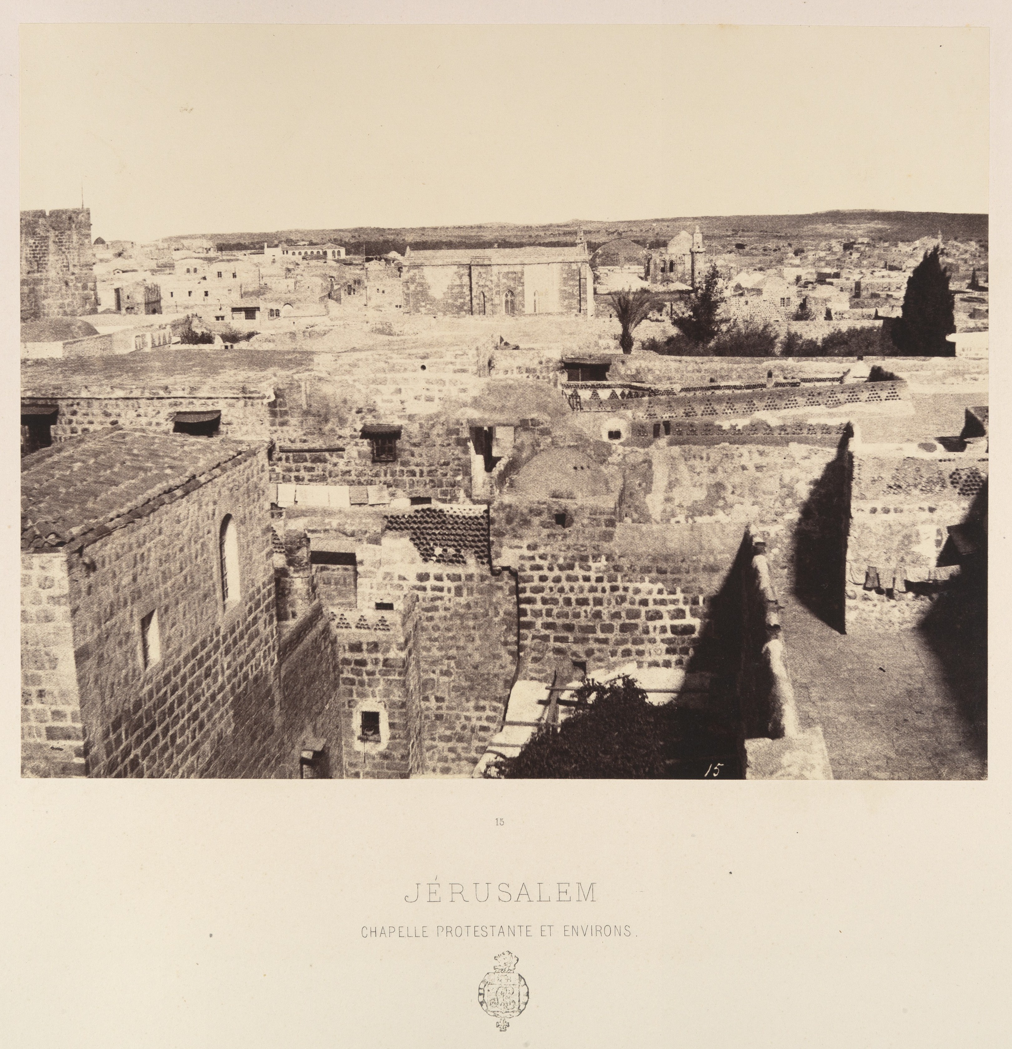 Jerusalem Protestant Chapel and Surroundings