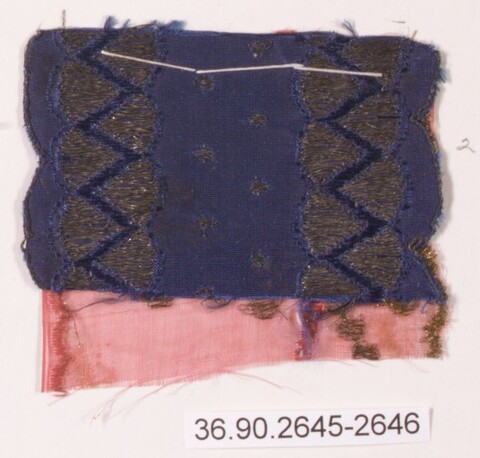 Museum Textile Fragment Sample